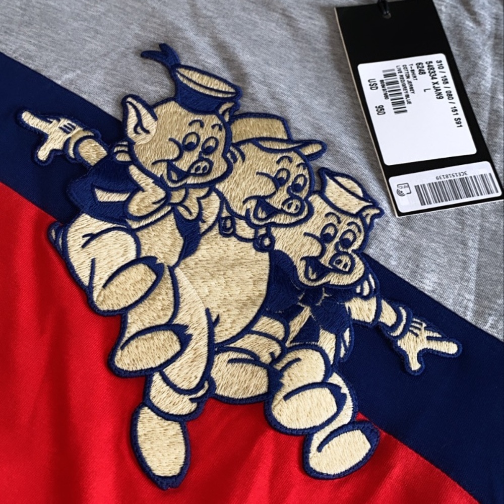 Gucci three little pigs t-shirt
